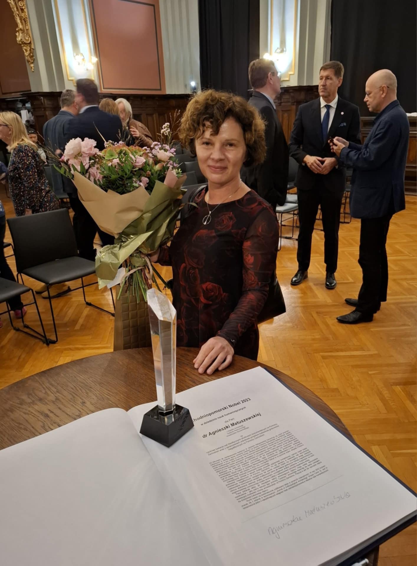 Nobel Zachodniopomorski dla dr Agnieszki Matuszewskiej