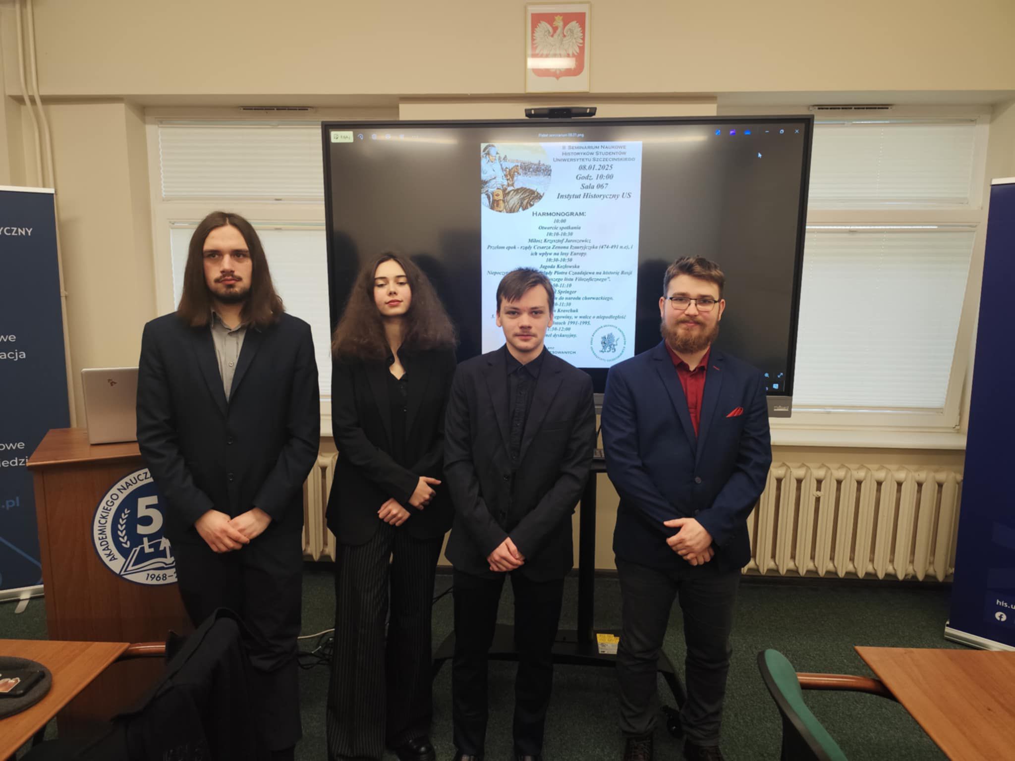 II Seminarium Naukowe Studentów Historyków Uniwersytetu Szczecińskiego, 08.01.2025 r.