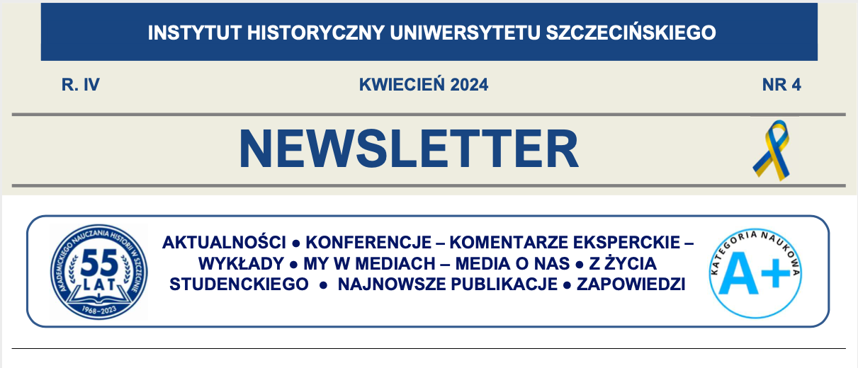 Newsletter Instytutu Historycznego US, IV/2024