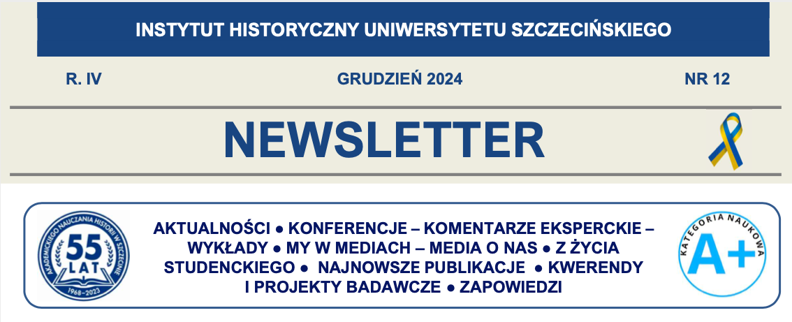 Newsletter Instytutu Historycznego US, XII/2024