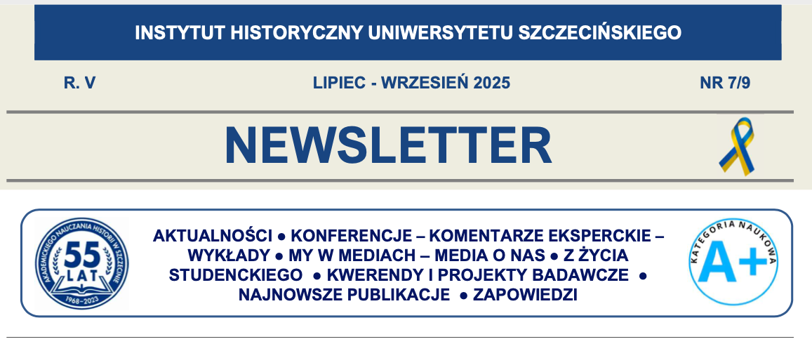 Newsletter Instytutu Historycznego US, VII-IX/2025