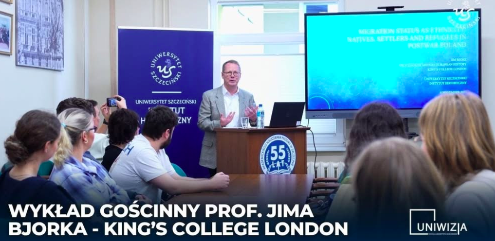 Wykład gościnny prof. Jima Bjorka z King’s College London (06.11.2025)