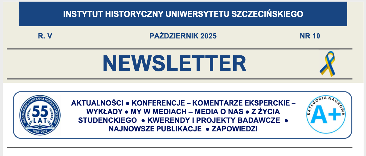 Newsletter Instytutu Historycznego US, X/2025