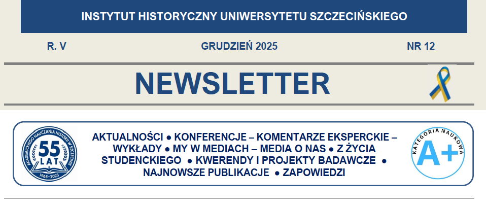 Newsletter Instytutu Historycznego US, XII/2025