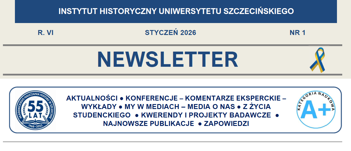 Newsletter Instytutu Historycznego US, I/2026