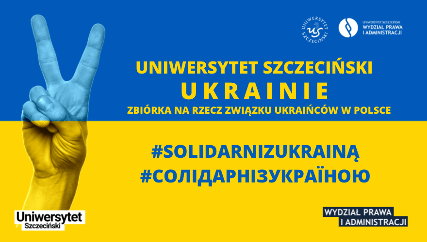 Zbiórka Uniwersytetu Szczecińskiego na rzecz Związku Ukraińców w Polsce